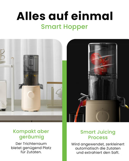 Hurom H310 Elektrischer Slow Juicer Entsafter – Beige