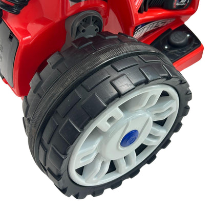 INJUSA The Beast Elektro-Kinderquad 12V – Rot, für Kinder