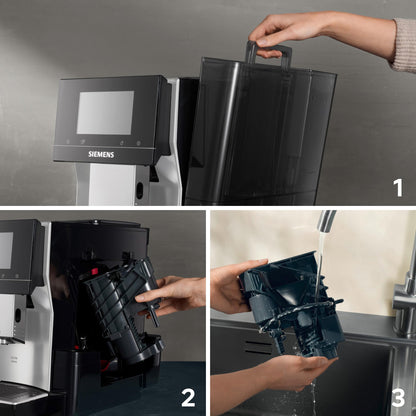 Siemens EQ700 classic TP715E17 Kaffeevollautomat - Inox Silver