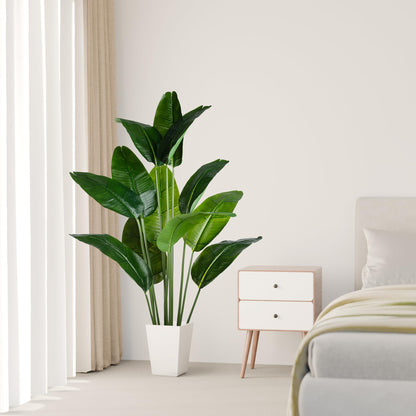 PASCH® Bananenbaum grosse Kunstpflanze – 160 cm, naturgetreu