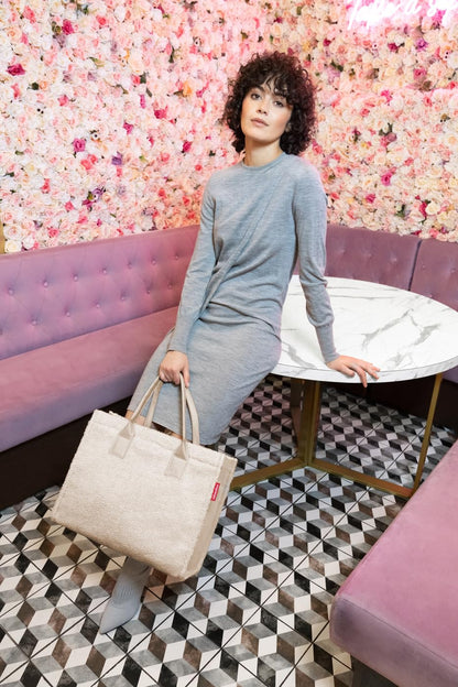 reisenthel daily shopper teddy sand – Hand- und Einkaufstasche 14 l