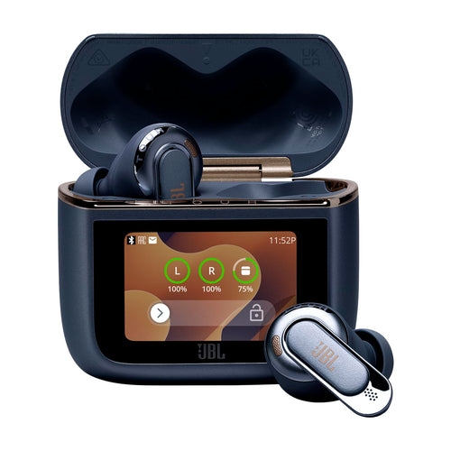 JBL Tour Pro 3 True Wireless Kopfhörer mit Noise Cancelling, Blau