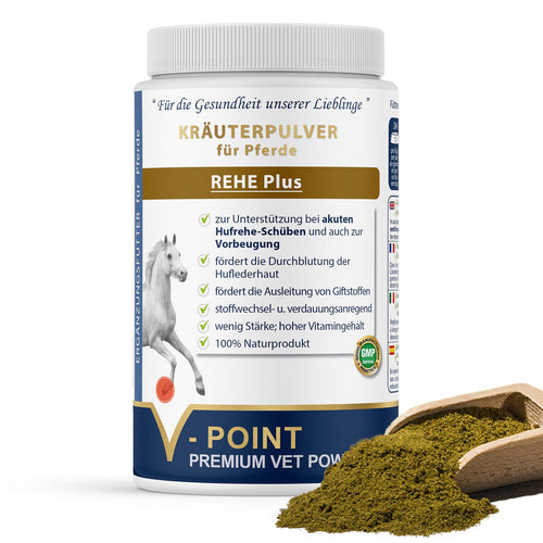 V-POINT REHE Plus Ergänzungsfuttermittel für Pferde, 450 g
