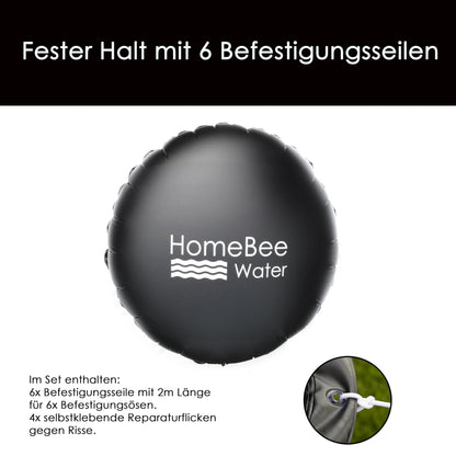 HomeBee® Poolkissen Winter XXL für Pool-Überwinterung – 3m
