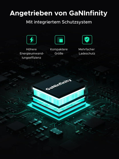 UGREEN Nexode 200W USB-C Ladegerät, GaN Netzteil mit 4 Ports