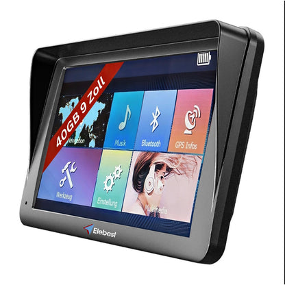 Elebest City 90+ GPS Navigationsgerät - 9 Zoll Auto LKW Wohnmobil