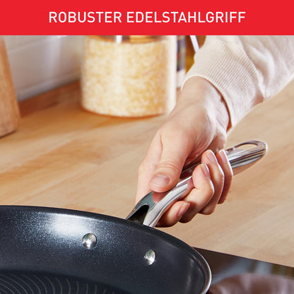 Tefal Infinite Bratpfanne 30 cm, Edelstahl, Induktion, H81507
