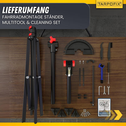 Tarpofix Velo Montageständer bis 30 kg, höhenverstellbar und faltbar
