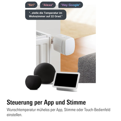 Eve Thermo smartes Heizkörperthermostat - Matter