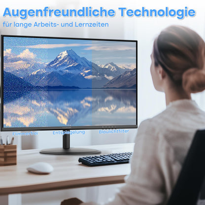 Minifire MF22X3AH 22 Zoll Monitor FHD 1080p 120 Hz FreeSync schwarz