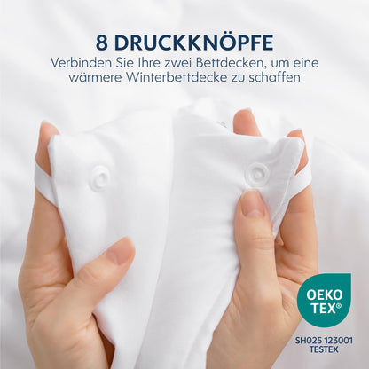 Dreamzie 4 Jahreszeiten Bettdecke - 240x220 2-teilig