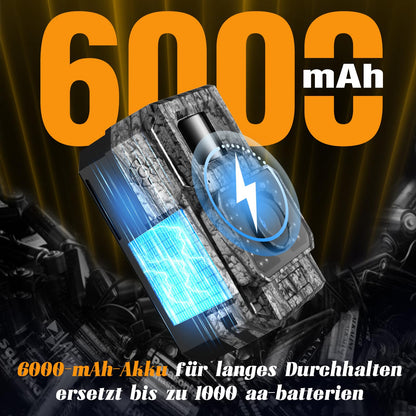 MAXDONE Wildkamera 4K 64MP mit WLAN, Nachtsicht und 6000mAh Akku
