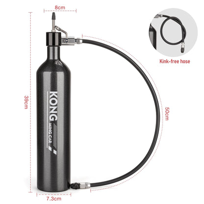 KONG MING CAR Tubeless Reifen-Booster 1,1 L für Presta-Ventile