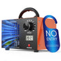 DDHTSAL Ozongenerator SS-Y01, 120000 mg/h für Räume bis 320 m², Edelstahlgehäuse, LED-Display