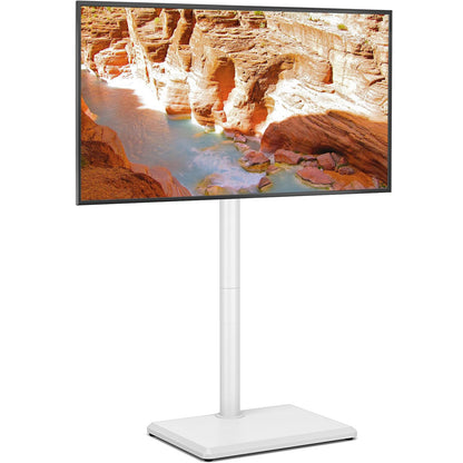 TVON TV Bodenständer für 32-60 Zoll, höhenverstellbar, schwenkbar