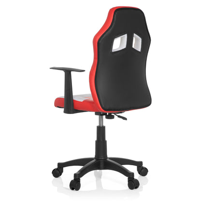 hjh OFFICE Teen Game AL Kinderdrehstuhl - Rot/Weiss