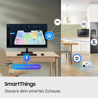 Samsung M70F 32 Zoll 4K Smart AI Monitor - LS32FM700UUXEN