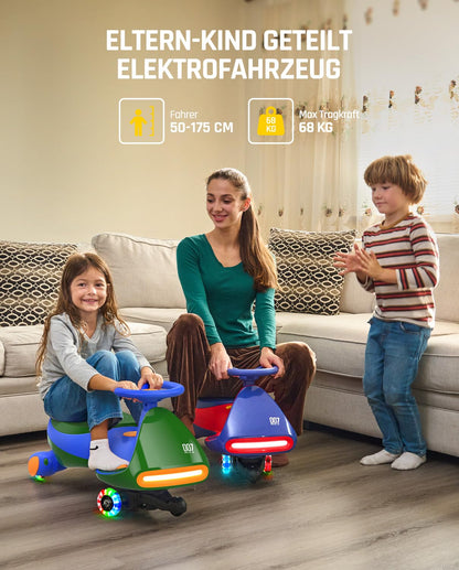 FanttikRide N7 Pro Elektrisches Rutschauto für Kinder – Grün