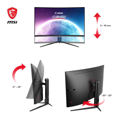 MSI G32CQ5P WQHD Curved Gaming Monitor 31.5" 170Hz