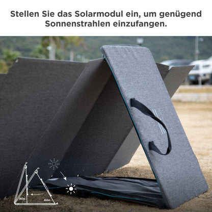 ECOFLOW 160W Solarpanel Faltbar für Delta & RIVER