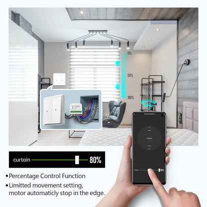 DieseRC Smart Rollladen Modul 5er Set - WLAN Alexa Google Home