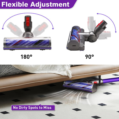 Dyson V7 V8 V10 V11 V15 – Anti-Verwicklungs Ersatzbürste