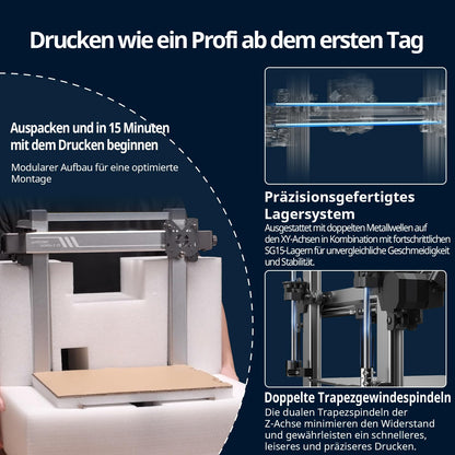 Anycubic Kobra 3 V2 3D Drucker - Kamera & Hochgeschwindigkeitsdruck