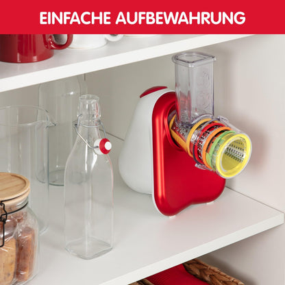 Moulinex Fresh Express Plus DJ756G Elektrischer Gemüsehobel