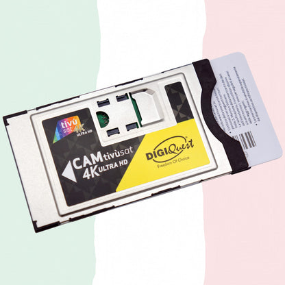 Tivusat SmarCam 4K UHD CI+ Modul inkl. aktiver TiVu Smartcard