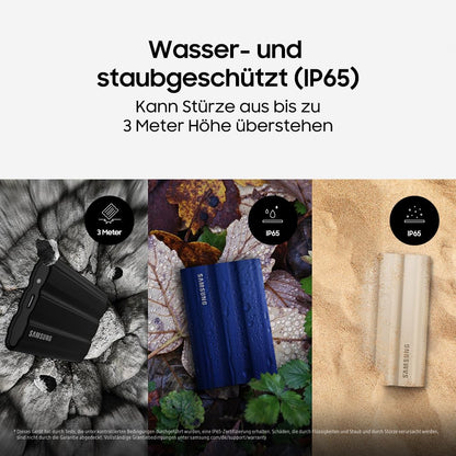 Samsung Portable SSD T7 Shield Externe SSD - 4 TB Schwarz