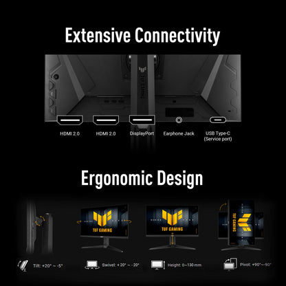 ASUS TUF Gaming VG27AQL5A 27 Zoll WQHD Gaming Monitor 210Hz