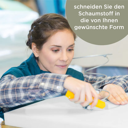 MSS e.K. Topper Schaumstoff Auflage - 200x140x10 cm RG27/45