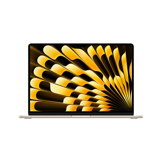 Apple MacBook Air 15" M4 Chip 24GB Laptop in Polarstern. Ein schlanker Laptop zum mobilen Arbeiten und Surfen.