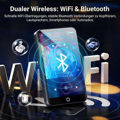 MECHEN H10 Lite MP3 Player mit WiFi, Bluetooth und 32 GB Speicher