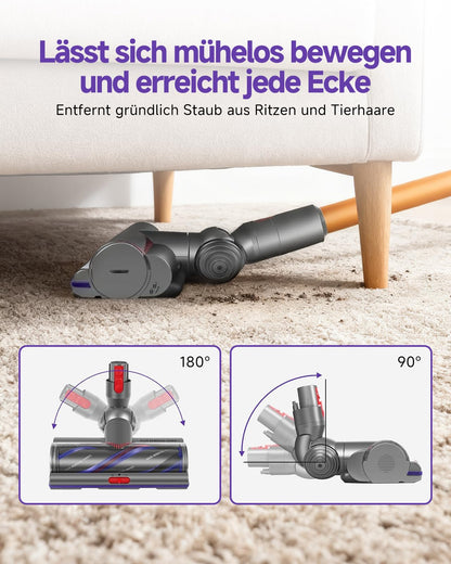 Yivy Bodendüse für Dyson V11 V15 V10 V8 V7, Anti-Tangle Ersatzbürste