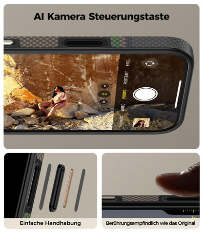 BENKS Prestige Hülle iPhone 17 Pro Max MagSafe Kevlar Kamera-Taste