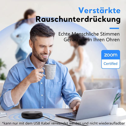 EMEET M1A Konferenzlautsprecher – 360° Mikrofon, Geräuschreduzierung