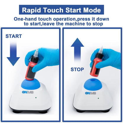 ONiLAB Mini Vortex Mixer Laborgerät - Touch Funktion, Blau