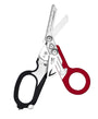 Leatherman Raptor Rescue Notfallschere mit Gurtschneider - Rot/Schwarz. Zum Durchtrennen von Gurten und Kleidung in Notfällen.