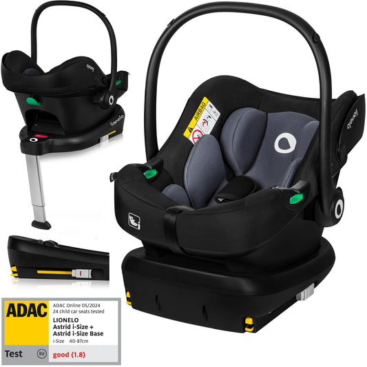 LIONELO ASTRID i-Size Babyschale SET 40-87 cm ISOFIX