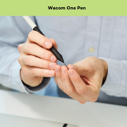 Wacom One Pen Display 13.3 Zoll Zeichentablett Schwarz