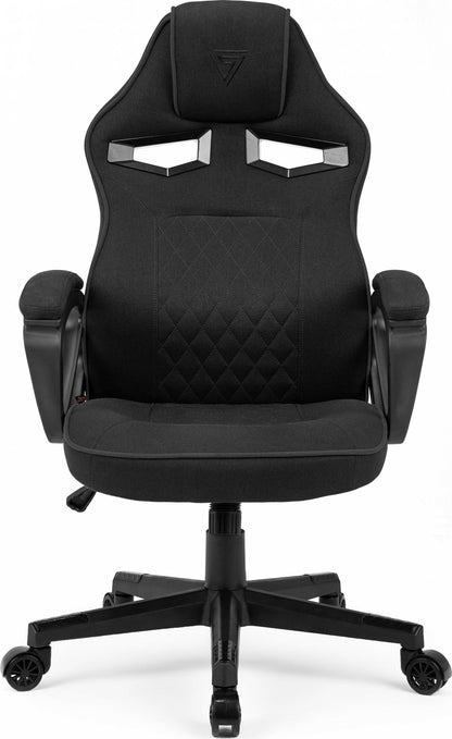 SENSE7 Knight Ergonomischer PC Gaming Stuhl - Schwarz