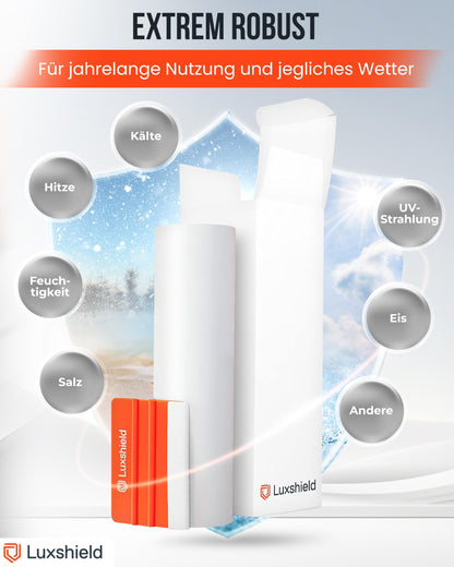 Luxshield Lackschutzfolie KFZ – transparent matt, 15x300cm