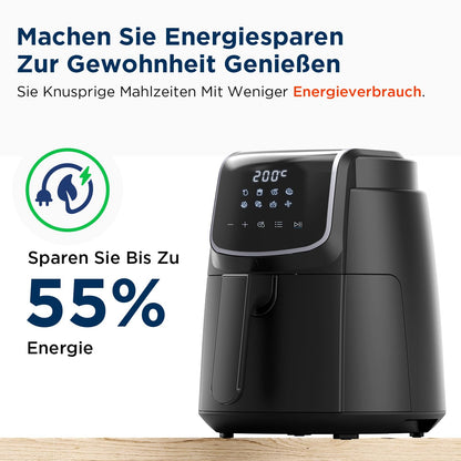 Midea MF-CN40C2 Heissluftfritteuse 4L - Airfryer 1500W
