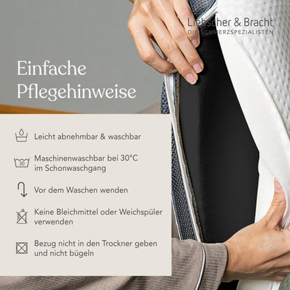 Liebscher & Bracht Orthopädisches Nackenkissen 40x55cm – Duo-Härte