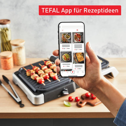 Tefal OptiGrill 4in1 Kontaktgrill mit Backschale - GC776D10
