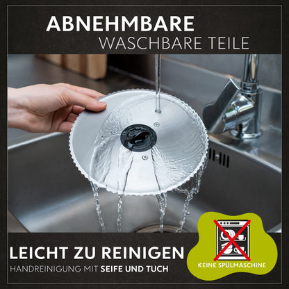 Twinzee Allesschneider Elektrisch 150W Schneidemaschine - Schwarz