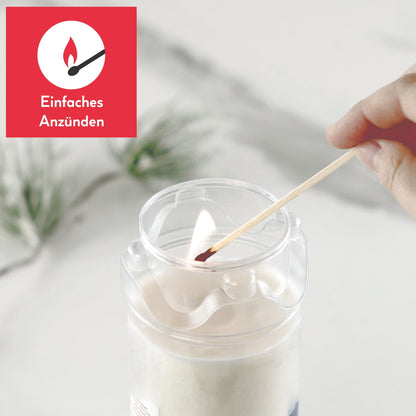 Hofer Friedlicht Grabkerzen Erinnerung Select 6er Set 7 Tage