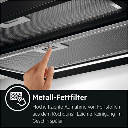 AEG DPE5660B Flachschirm-Dunstabzugshaube – Schwarz
