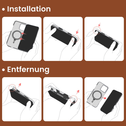 Pitaka iPhone 16 Pro Hülle Aramidfaser Magsafe – Sonnenuntergang